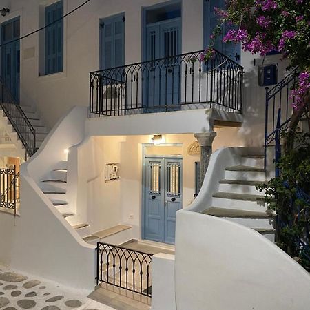 Bianco Blue Apartment Tinos Bagian luar foto