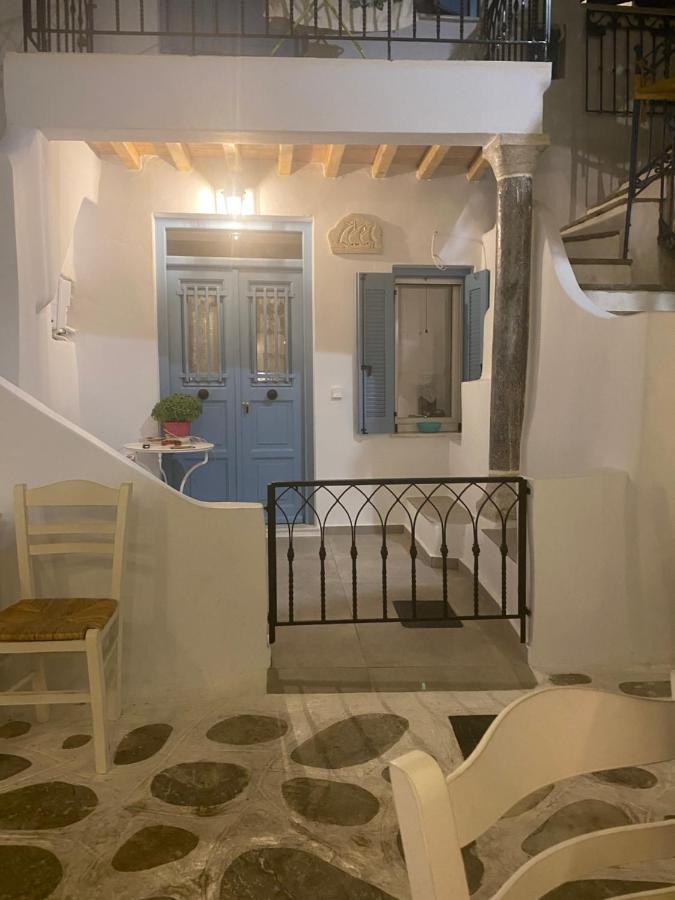 Bianco Blue Apartment Tinos Bagian luar foto