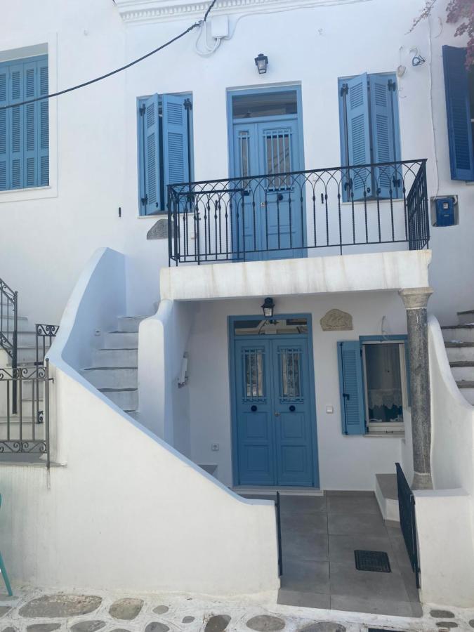 Bianco Blue Apartment Tinos Bagian luar foto