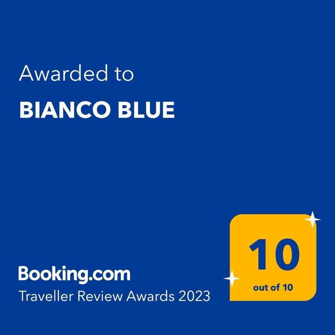 Bianco Blue Apartment Tinos Bagian luar foto